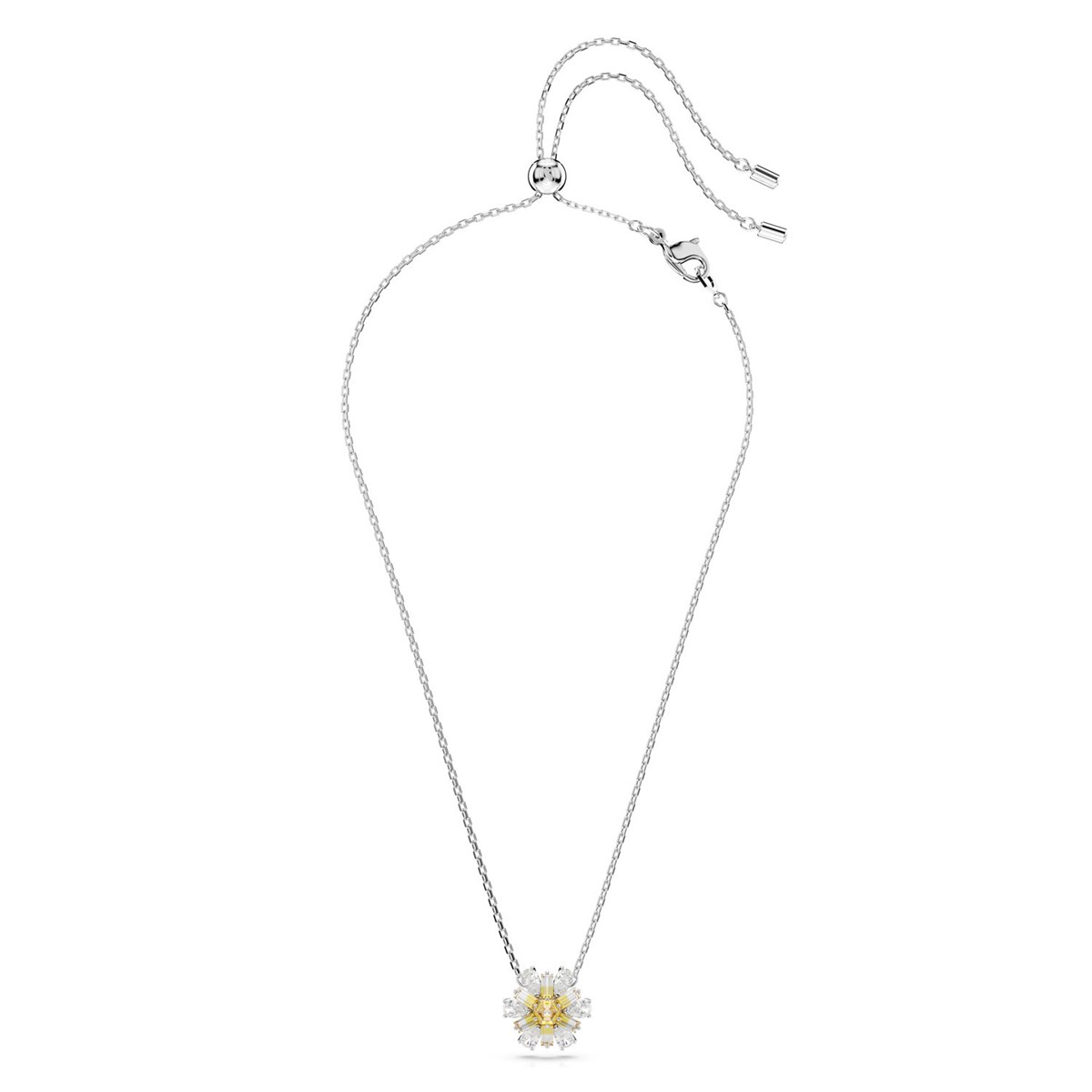 Collier Swarovski Idyllia fleur jaune