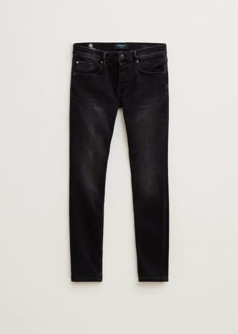 Billie dynamix skinny jeans zwart (ZW.USED)