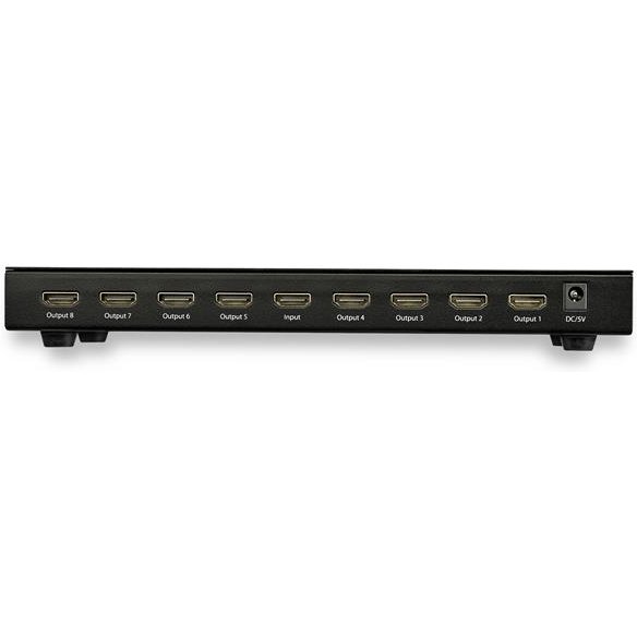 StarTech.com Splitter vidéo HDMI 4K 60 Hz à 8 ports - Répartiteur HDMI Ultra HD compatibe HDR