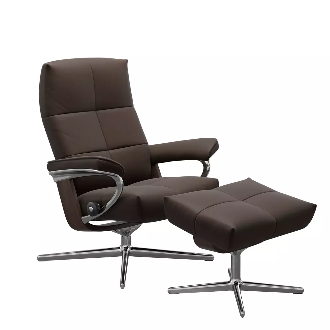 Sessel mit Hocker David Cross
