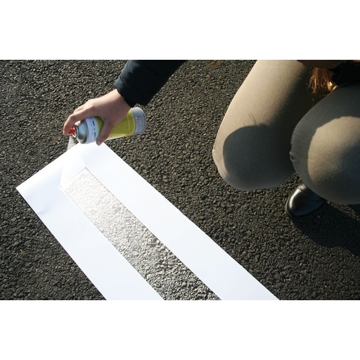 Pochoir pour marquage au sol spécial lignes droites - PVC souple