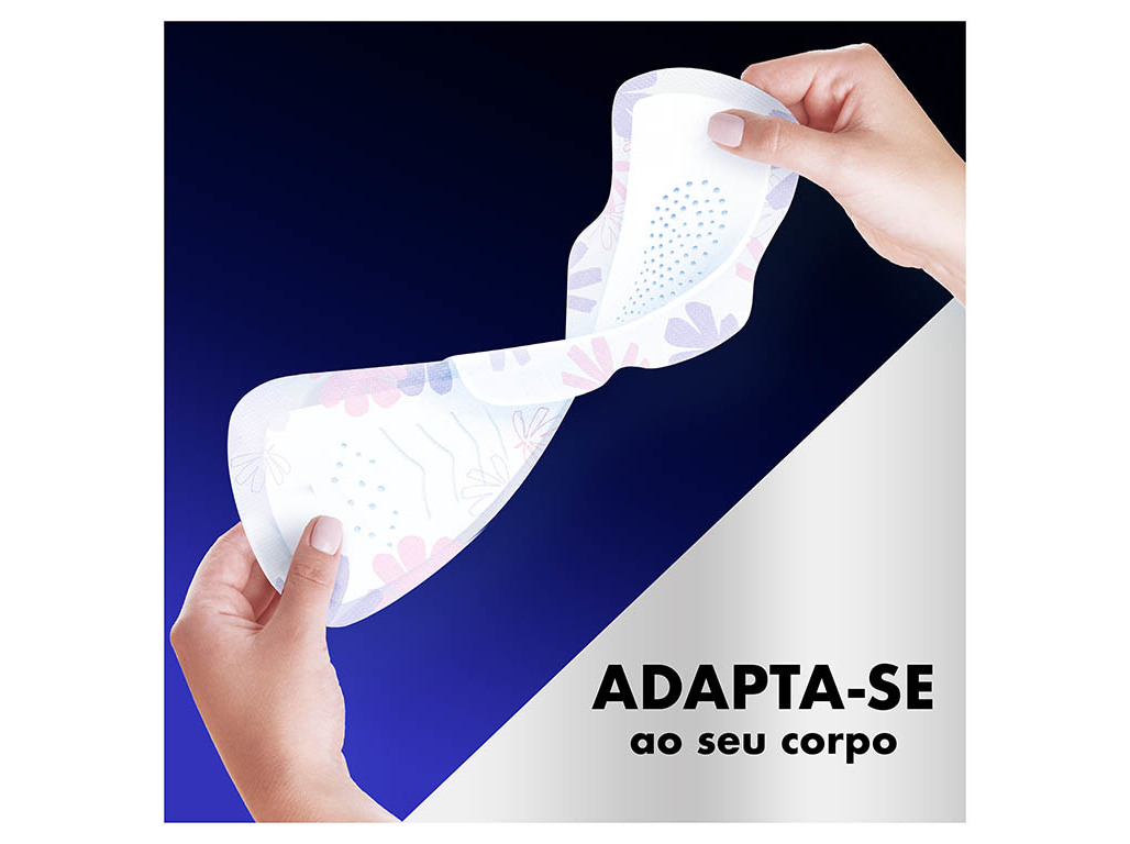 PENSOS HIGIÉNICOS LIBERTY NOITE COM ABAS EVAX 9 UN