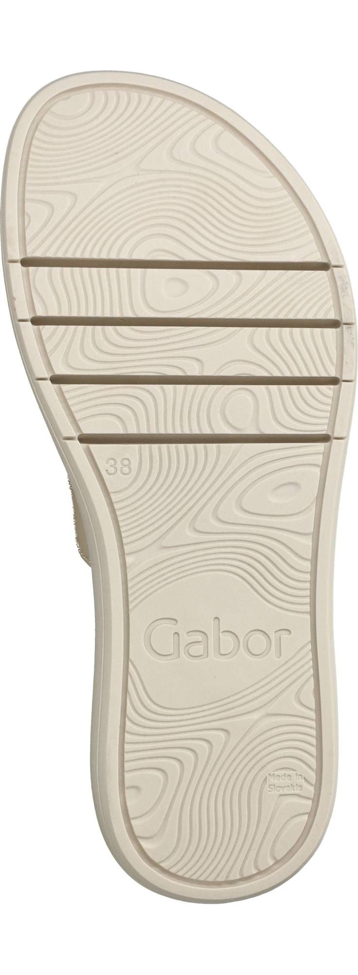 Gabor Slippers Beige Dames