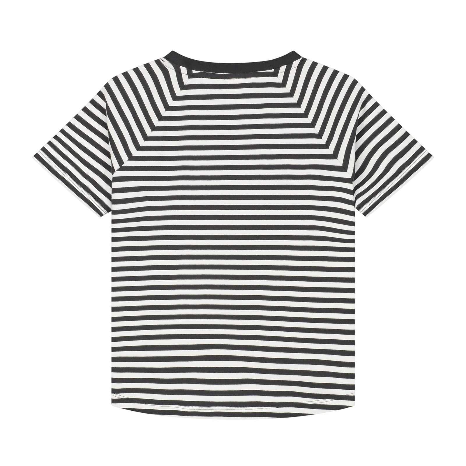 T-Shirt Nearly Black / Off White