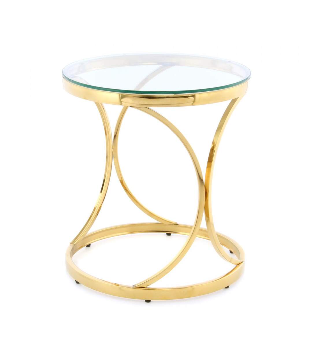 Table basse EMU en acier inoxydable fait main