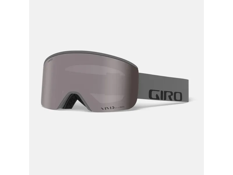 Giro Axis Vivid, Grå, Unisex, Cylindrisk (flad) linse, Grå, Grå, 16%