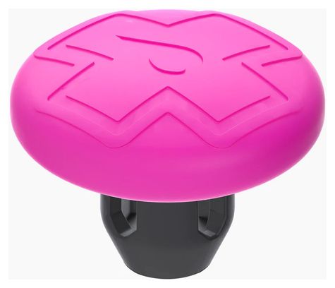 Support pour Tracker Muc-Off TubelessTag Rose avec Valves 44 mm Noir