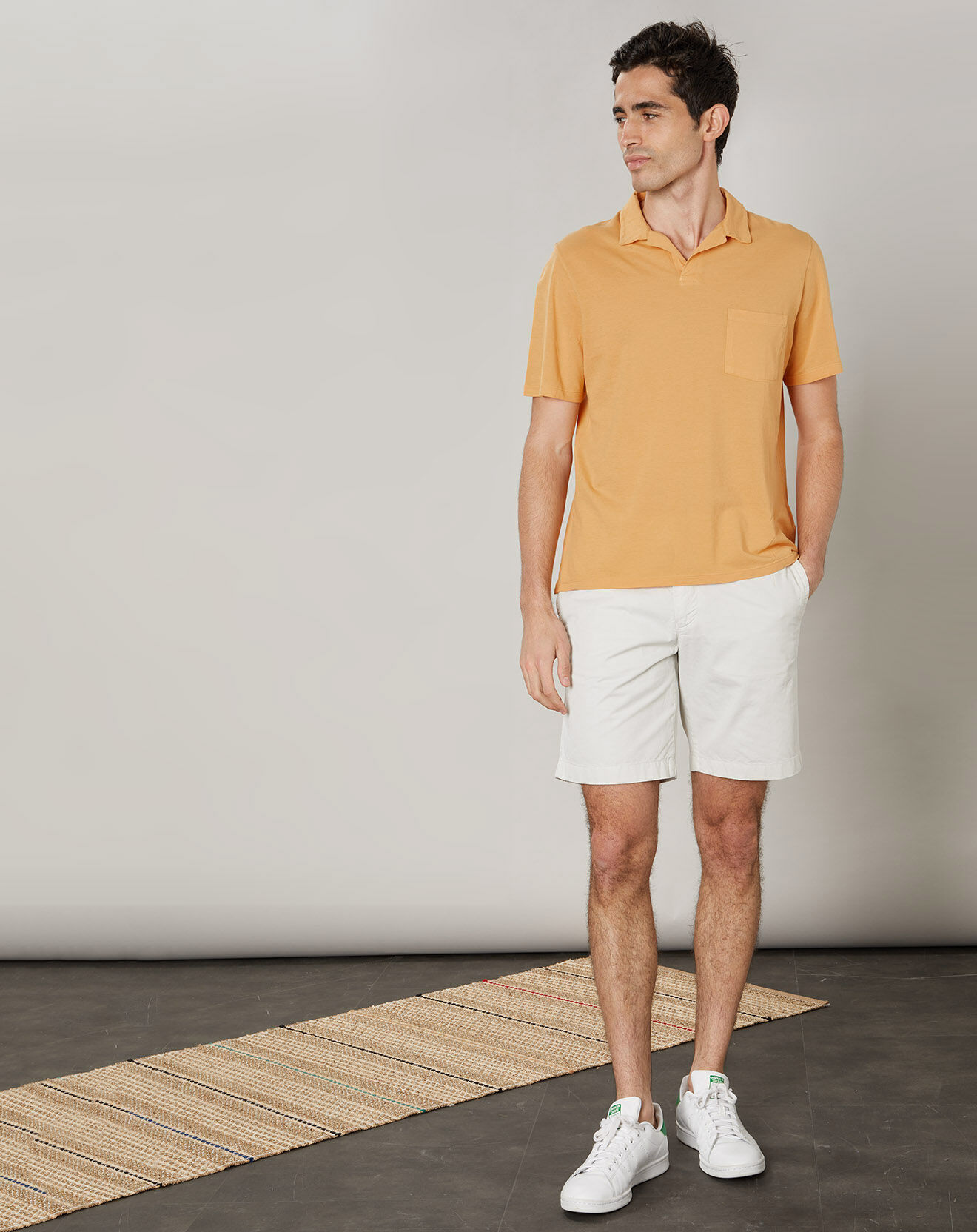 Hartford Polo piqué mango