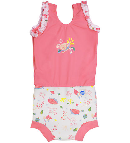 Splash About Windel-Badeanzug - Happy Nappy - UV50+ - Forest Geh