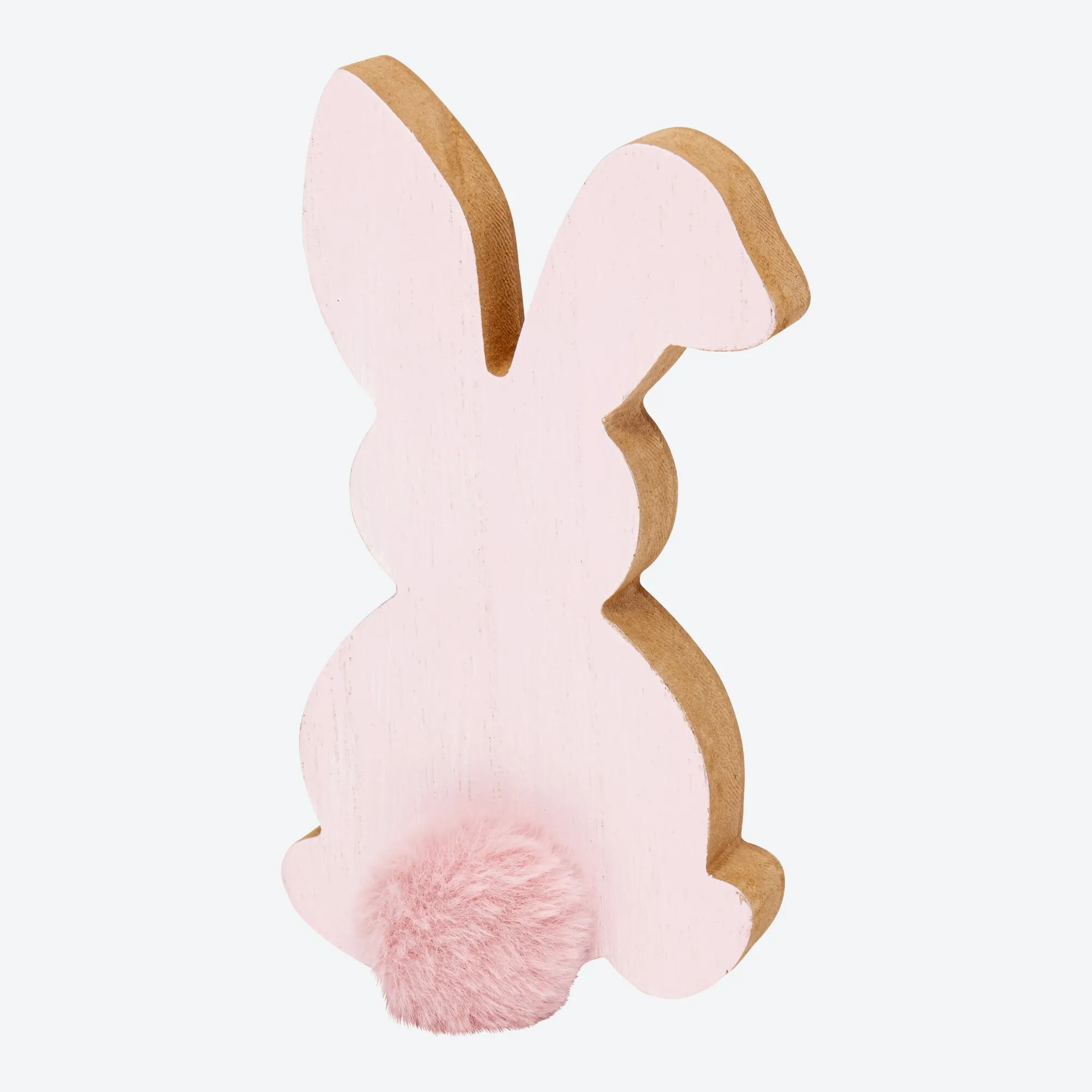 Deko-Hase mit Pompon, ca. 9x4x16cm