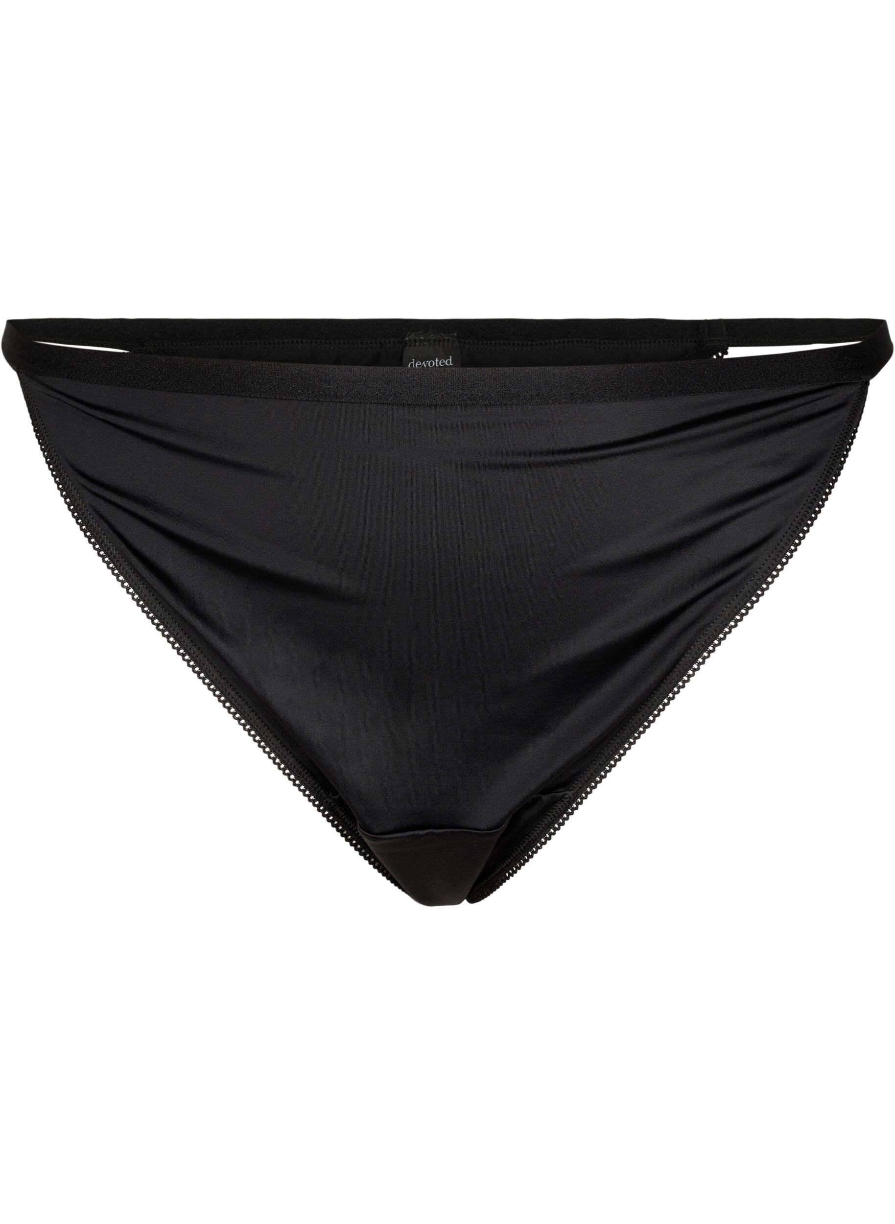 G-streng i microfiber med elastik i taljen