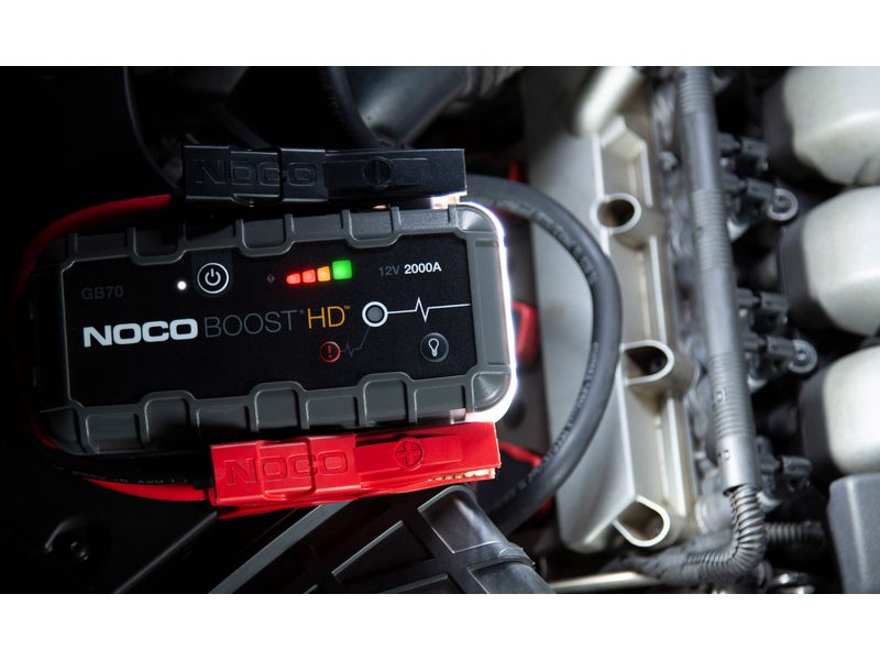 Noco Starterbatterie mit Ladefunktion GB70 12 V 2000A Starterbooster und Powerbank, 12 V, 5'000 mAh