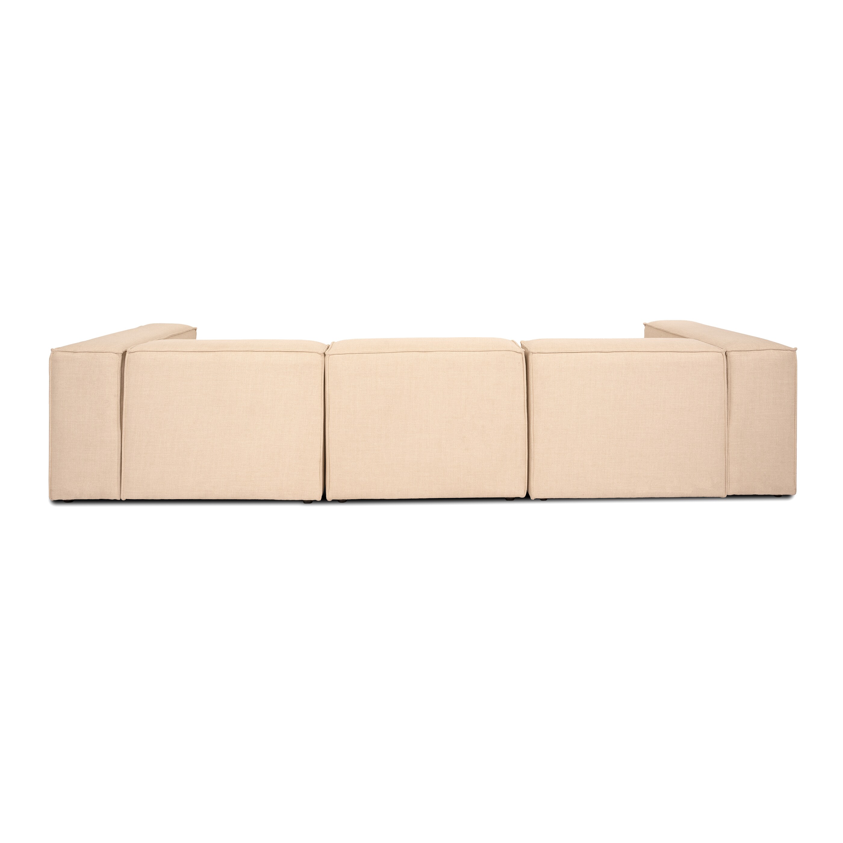 HOME DELUXE Modulares Sofa VERONA M Beige - versch. Ausführungen