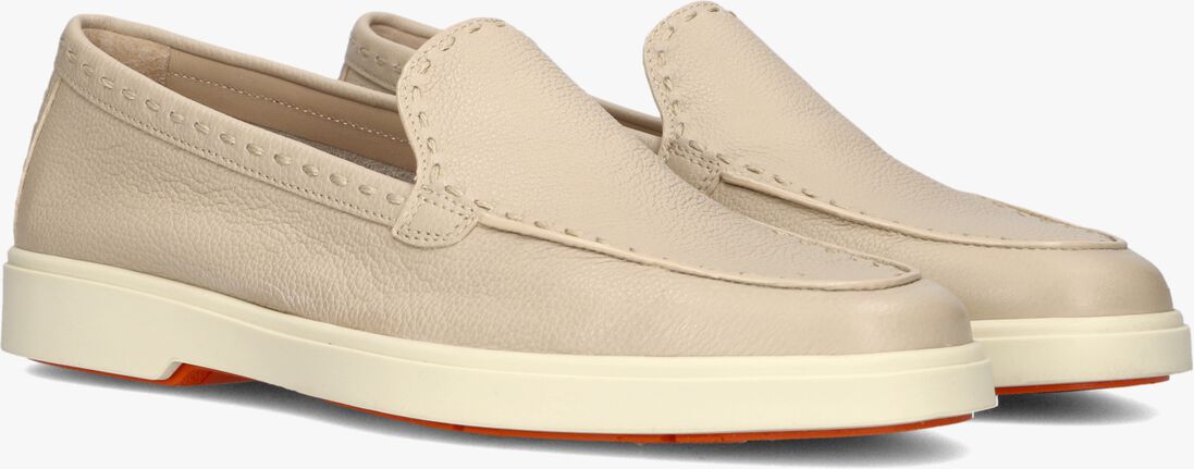 beige santoni instappers yalta row