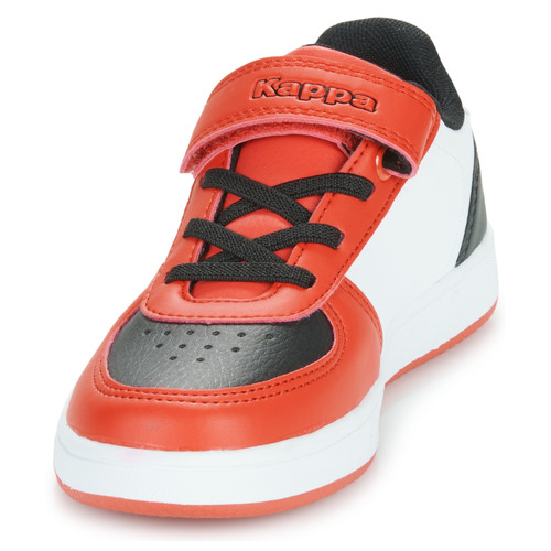 Kappa - MALONE KID - Blanc / Noir / Rouge