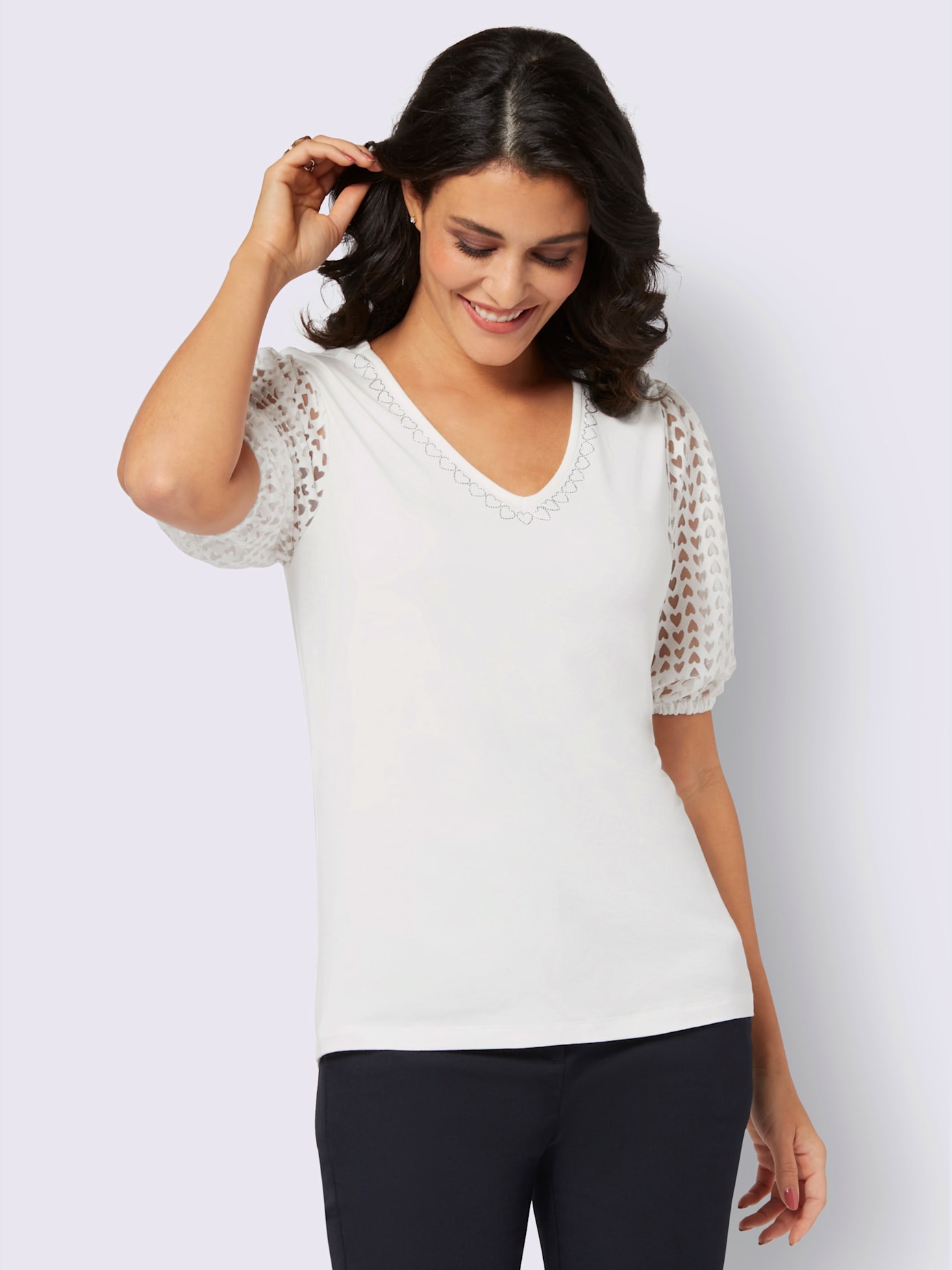 T-shirt viscose