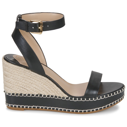 Lauren Ralph Lauren - HILARIE-ESPADRILLES-WEDGE Negro