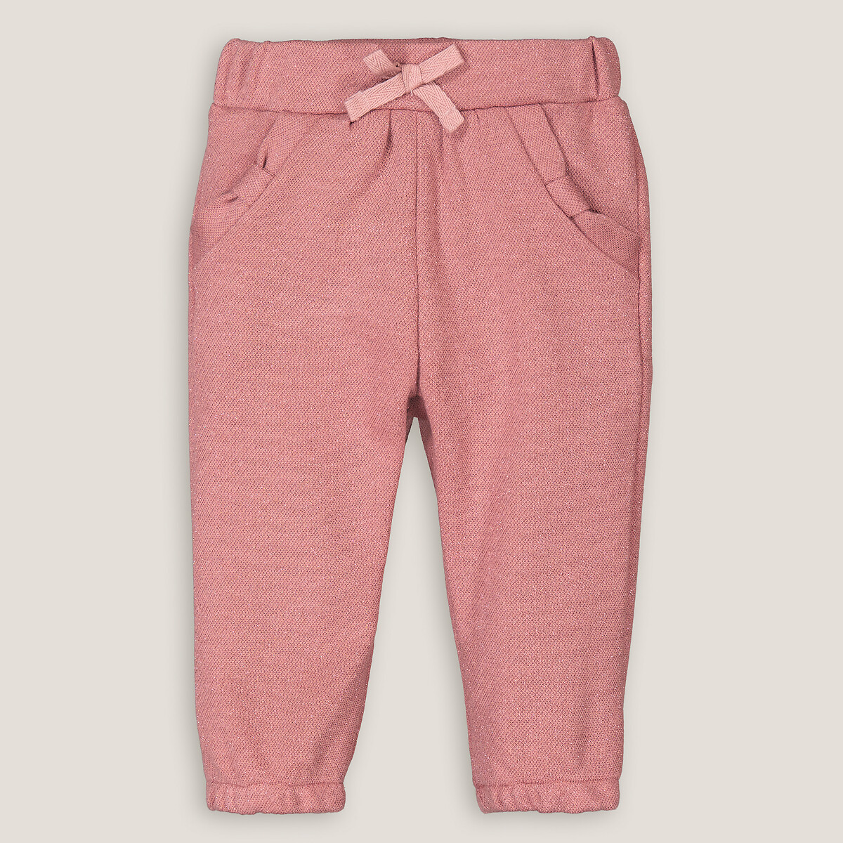 COLEÇÕES LA REDOUTE<br>Calças de moletom com lantejoulas