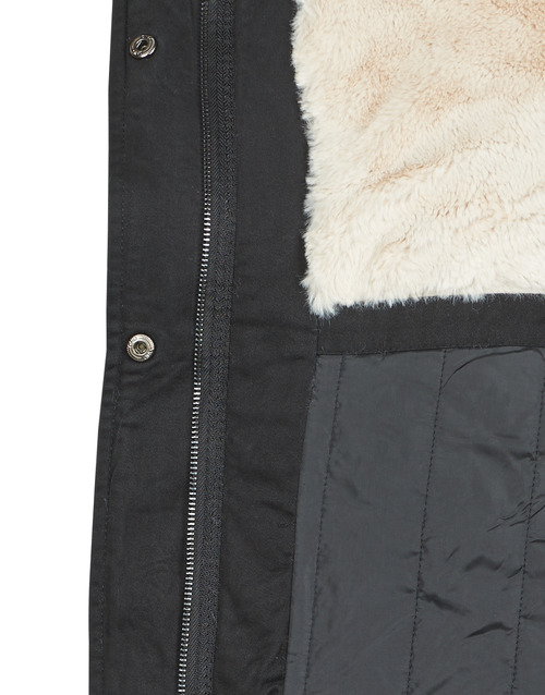 Only - ONLMAY FUR CANVAS PARKACC OTW Negro