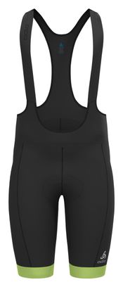 Cuissard Court à Bretelles Odlo Zeroweight Noir/Jaune