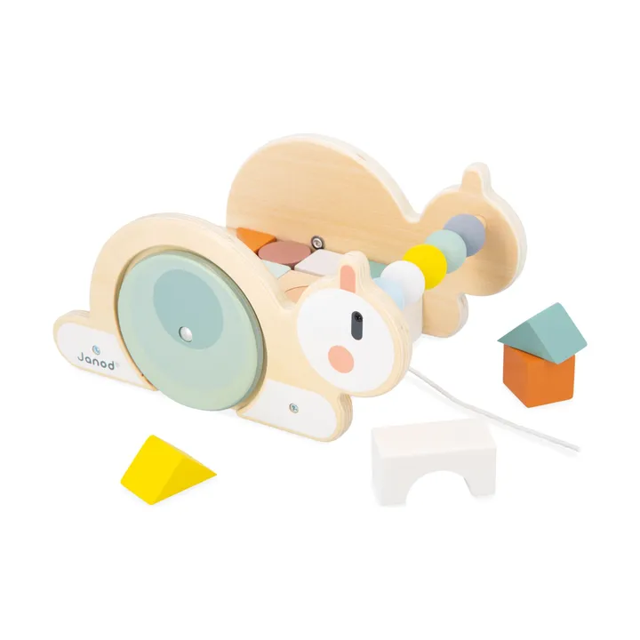 Janod Chariot Cube Escargot