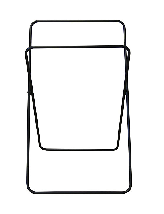 Tréteau porte-serviettes métal noir Equipstore Création