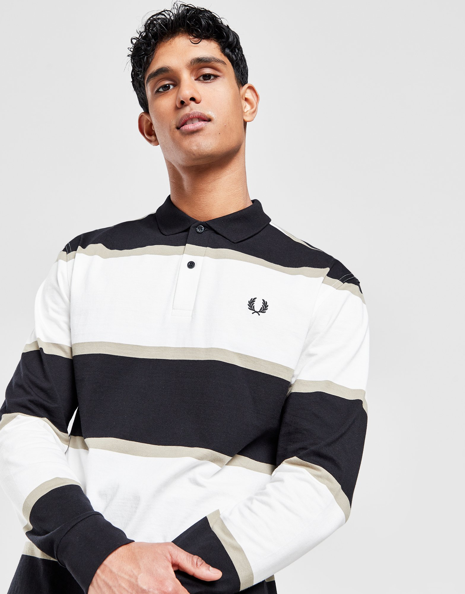Fred Perry Polo Stripe Rugby Homme