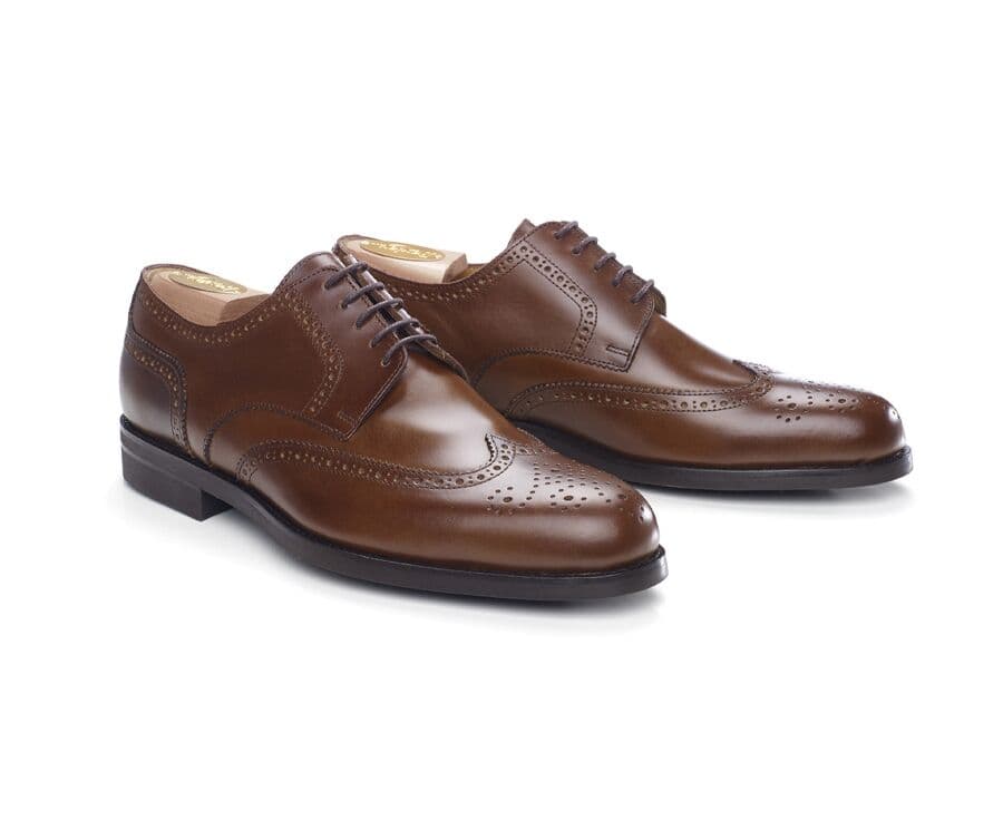 Derbies homme Cognac semelle gomme - PELL CLASSIC GOMME CITY