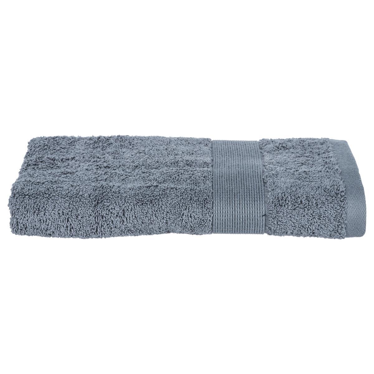 SERVIETTE 450GR GRIS FONCE 50X90CM