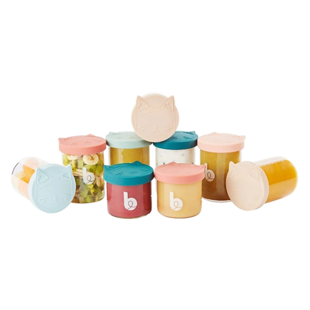 ISY Glasbøtter - 6x 250ml + 3x 120ml