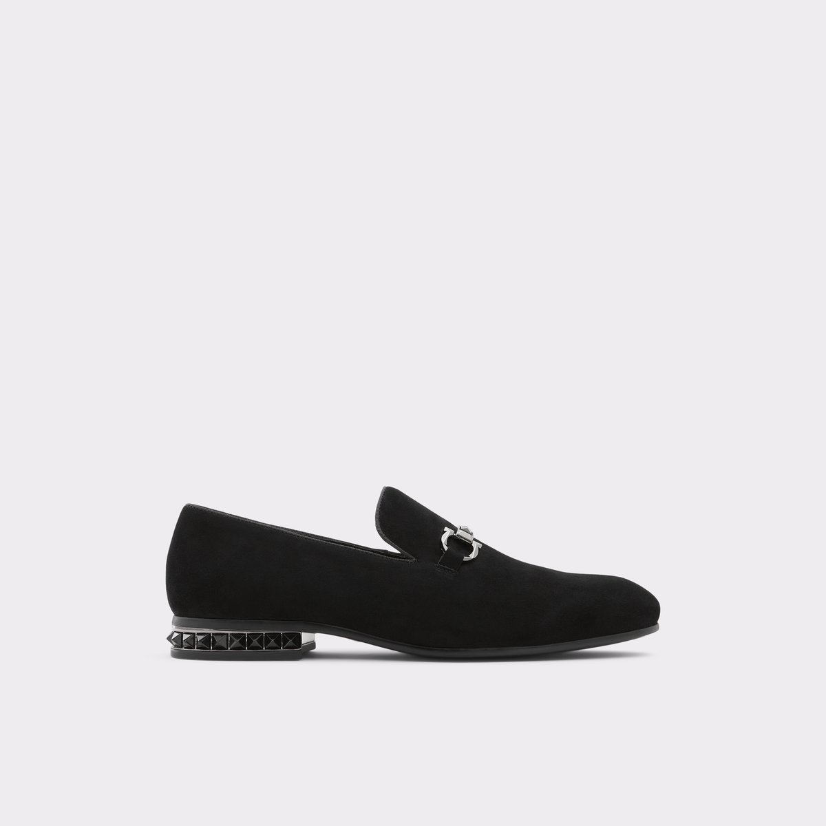 Bowtie Black Synthetic Suede Men Dress Shoes
