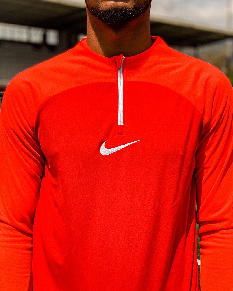Haut d'entrainement 1/4 Zip Nike Academy Pro Rouge Crimson pour homme