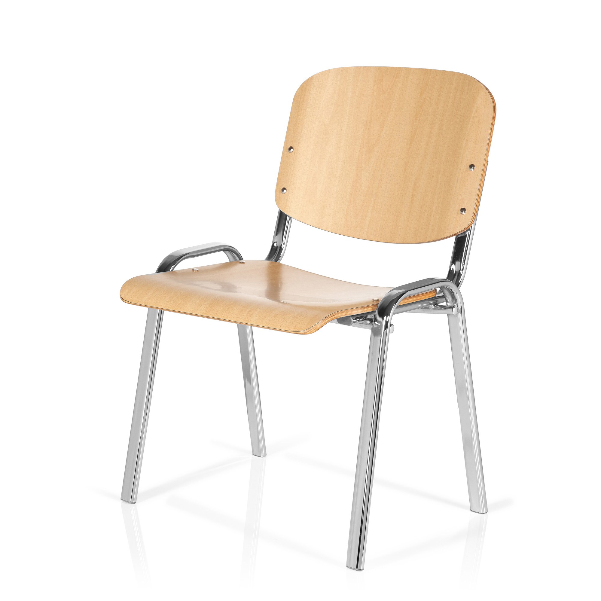 Vierfußstuhl XT 600 C H Holz hjh OFFICE