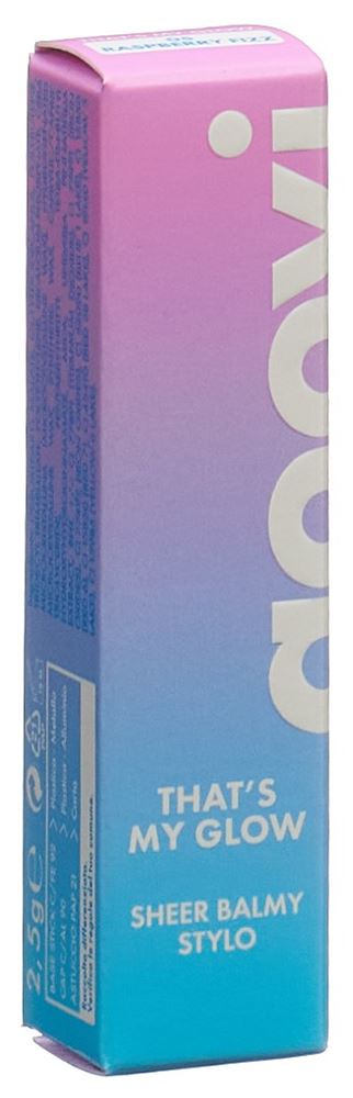 Goovi THAT'S MY GLOW Getönter Lippenbalsam Bals 05 Raspberry Fizz 2.5 g