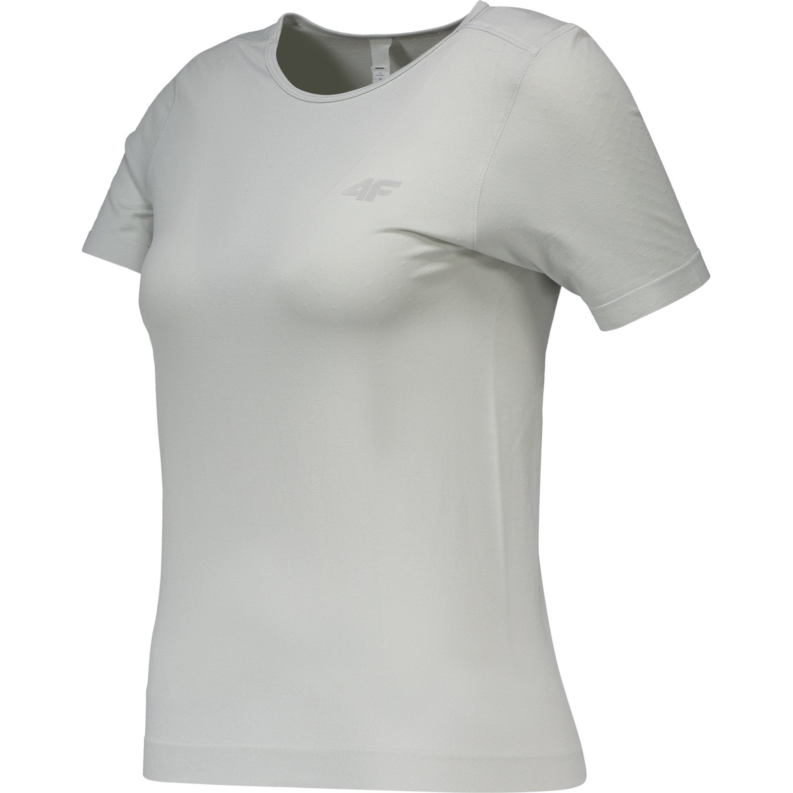 4F Damen Funktions T-Shirt M/L, hellgrau
