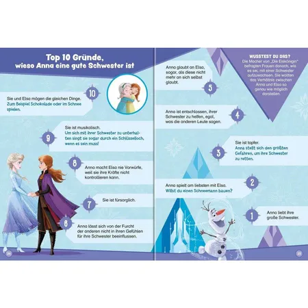 Ravensburger Disney Die Eiskönigin 2: Mein magisches Fanwissen: Fun Facts mit Olaf
