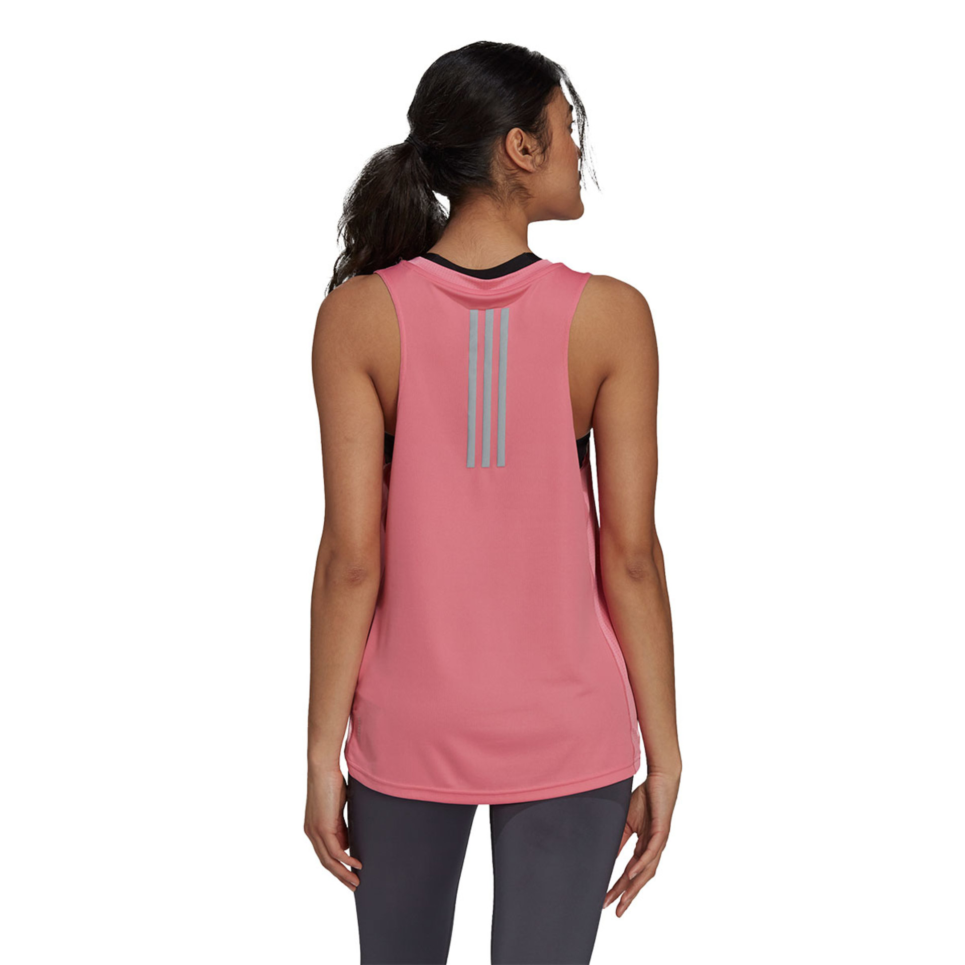 adidas Own The Run Response Hardloopshirt Zonder Mouwen Roze Dames