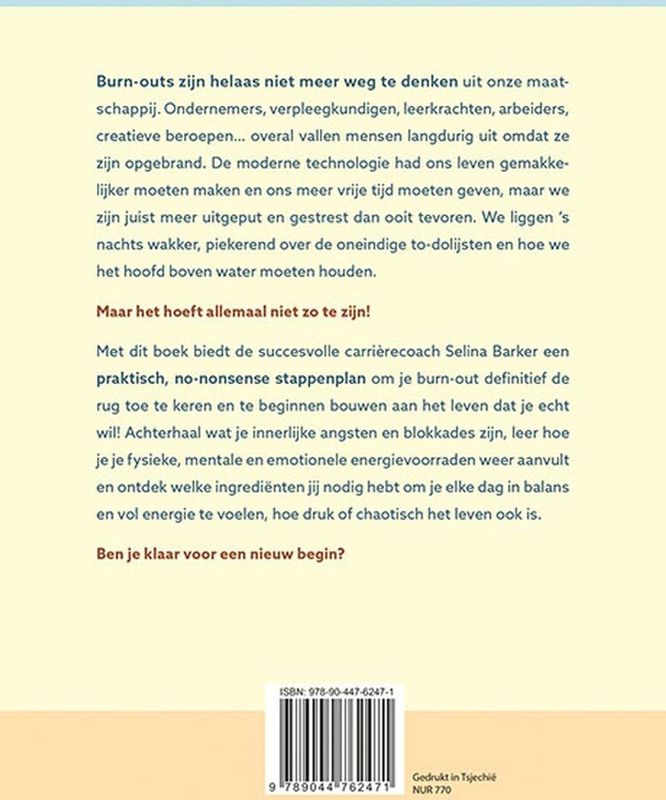 Deltas - Burn Out Overwinnen - Boek