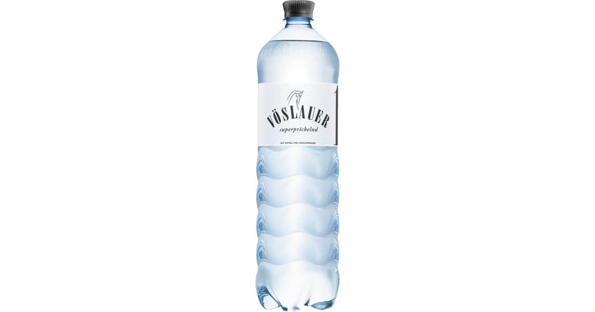 Vöslauer Mineralwasser superprickelnd 1,5 Liter (Einweg)