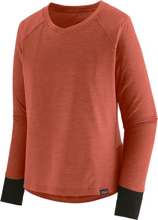DIRT CRAFT Damen-Langarmshirt  quarz coral  XL