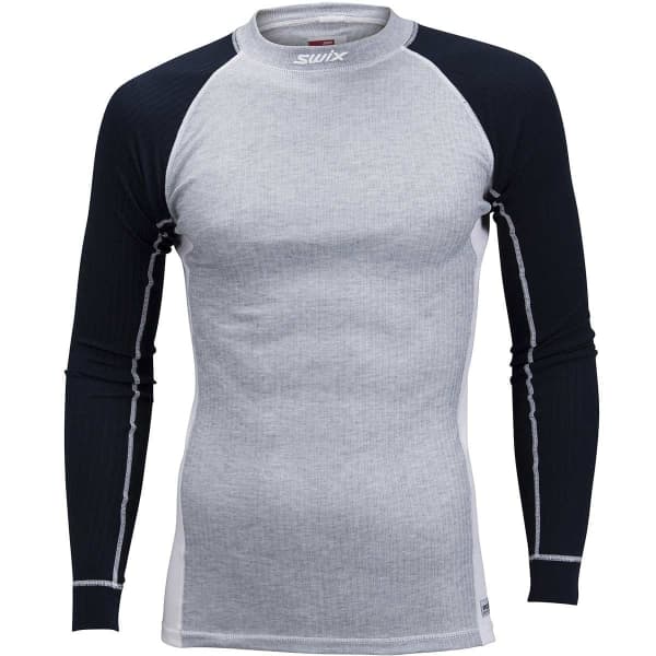 T-shirt thermique SWIX RACEX BODYWEAR LS GREY MELANGE