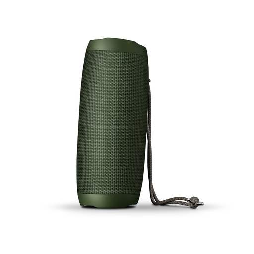 Alto-falante portátil com sistema de energia Bluetooth Urban Box 5+ 20 W TWS USB/microSD, reprodutor de MP3 e rádio FM, verde.