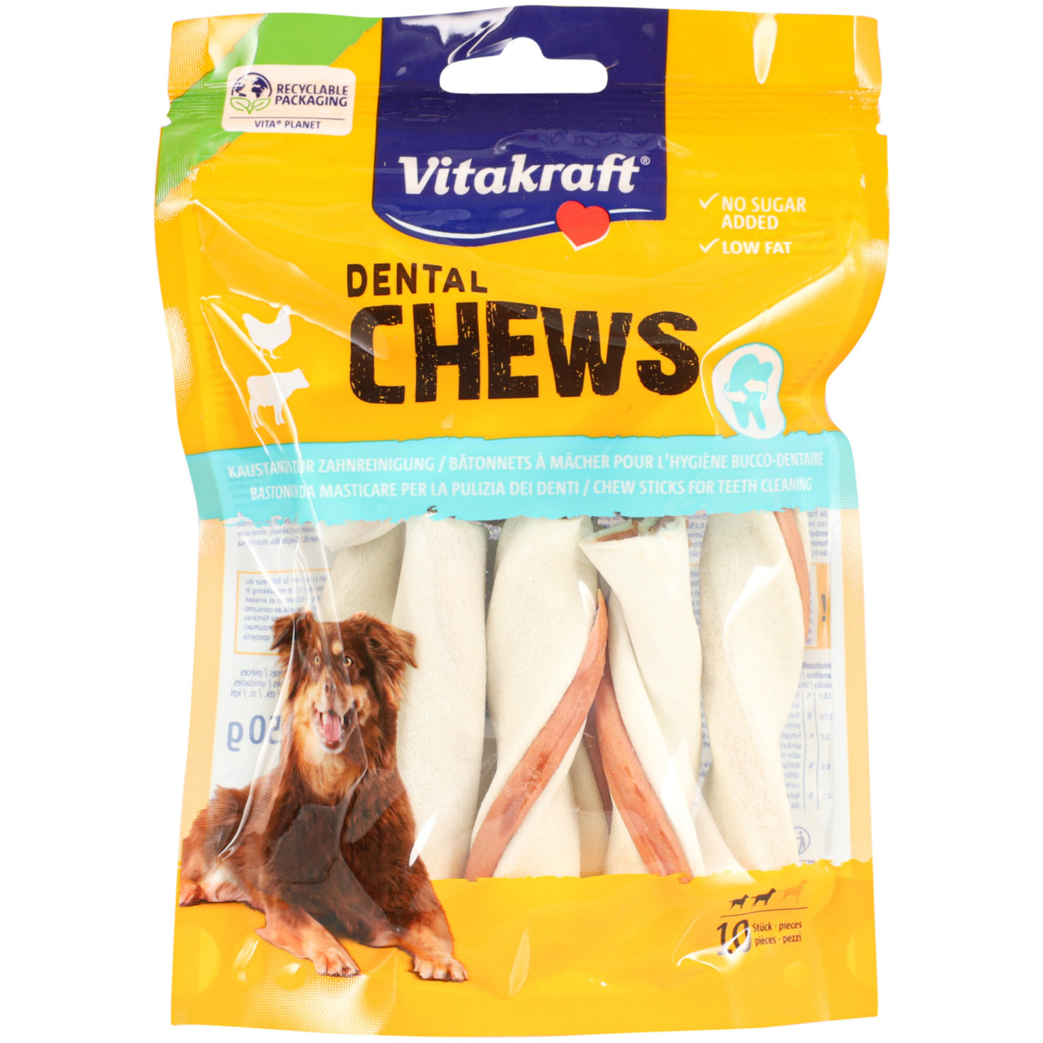 Vitakraft Dental Chews S/M 10 Stück