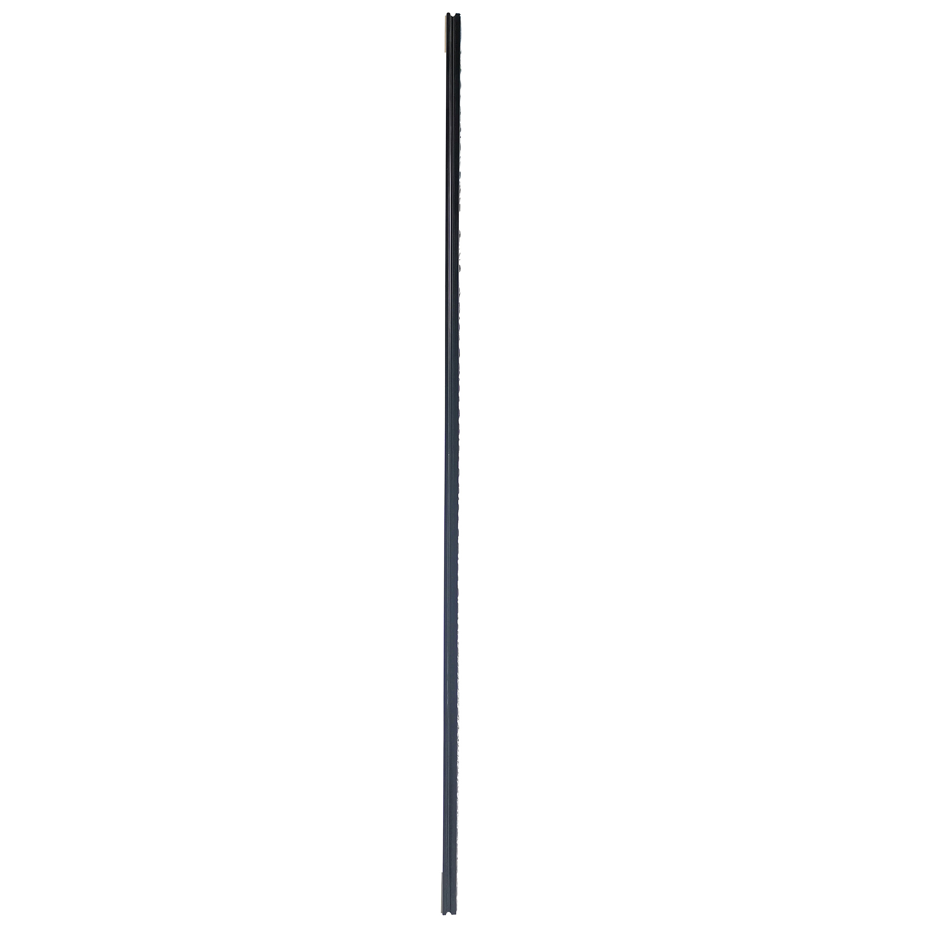Rahmenspiegel - schwarz-silberfarben - 70x170 cm
