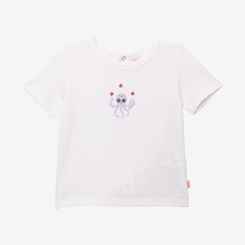 T-shirt bébé garçon octopus blanc Catimini Blanc