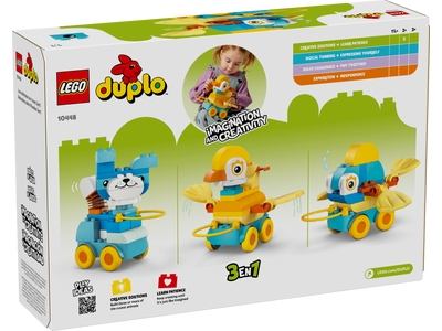 LEGO 3-in-1 dieren op wielen (10448)