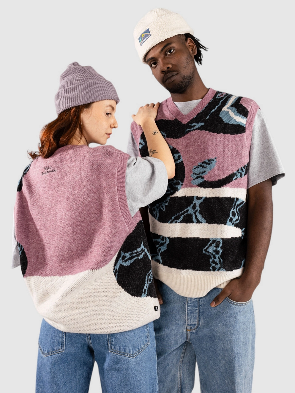 Nike Snake Pullover plum drust