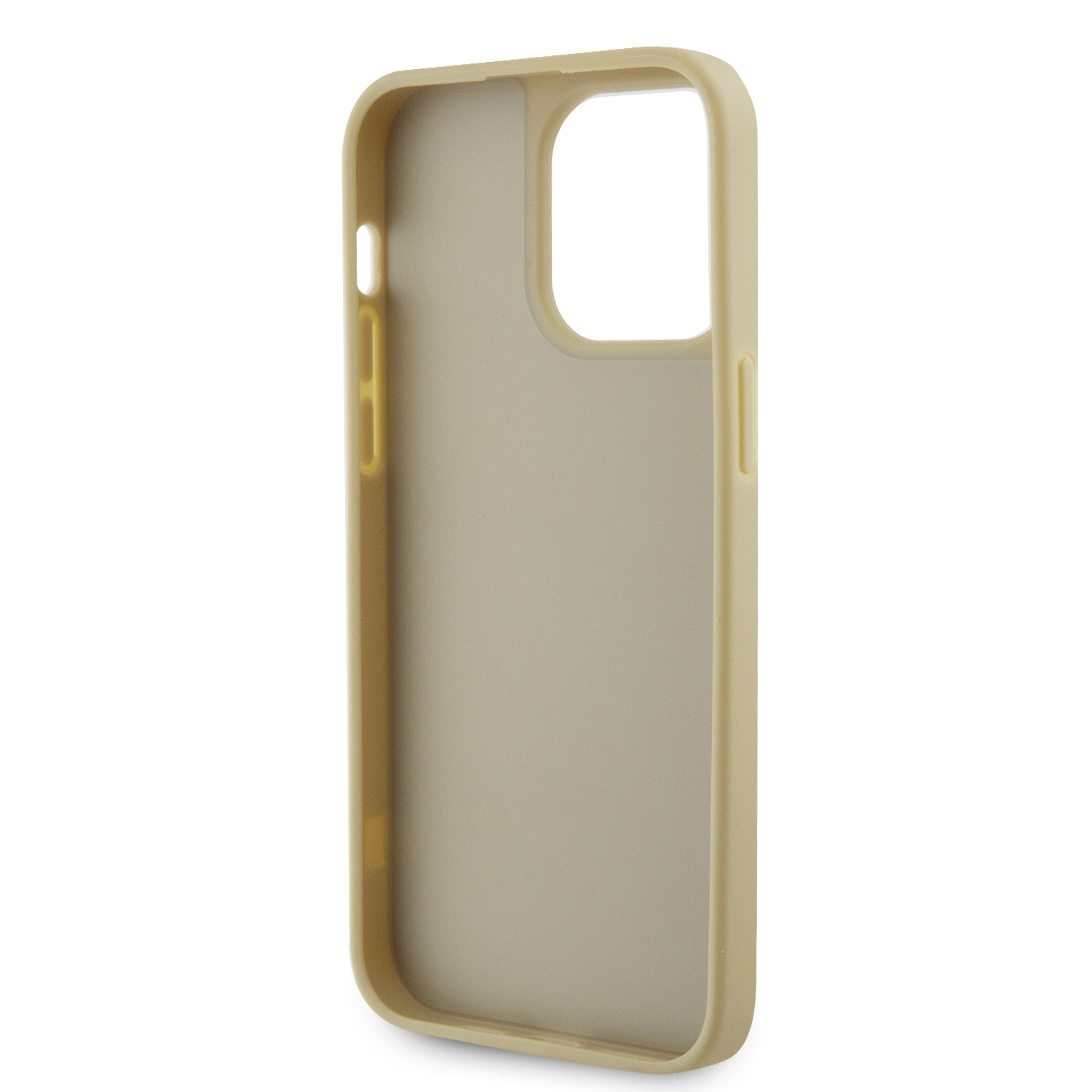 iPhone 14 Pro Max Hybrid Hardcase Hülle Rhinestone Triangle (GUHCP14XHDGTPD) - Gold