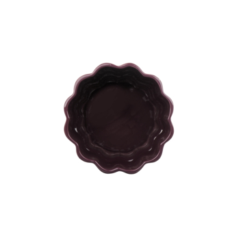Keramieken bloempot burgundy 20x20x20cm