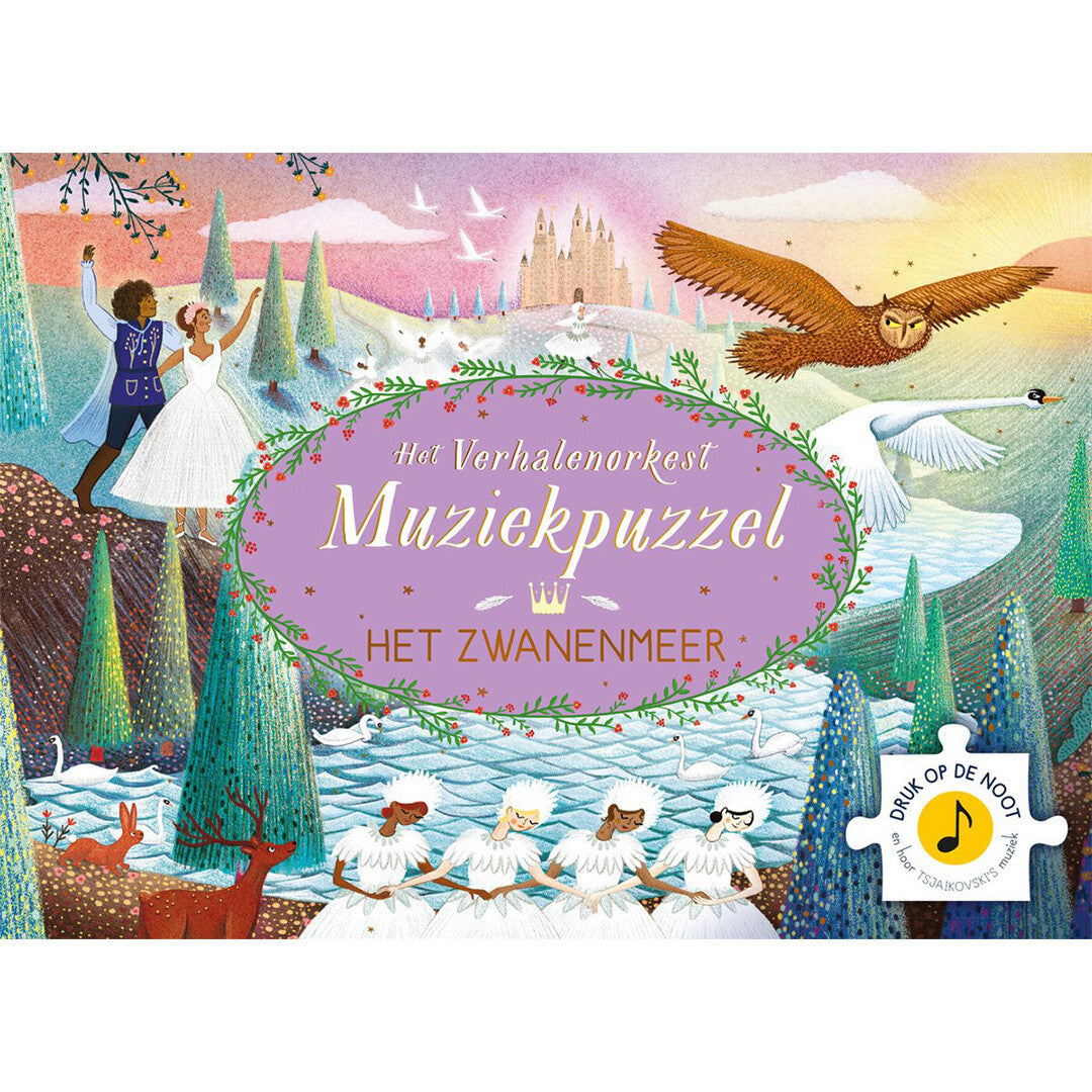 Christofoor muziekpuzzel het zwanenmeer